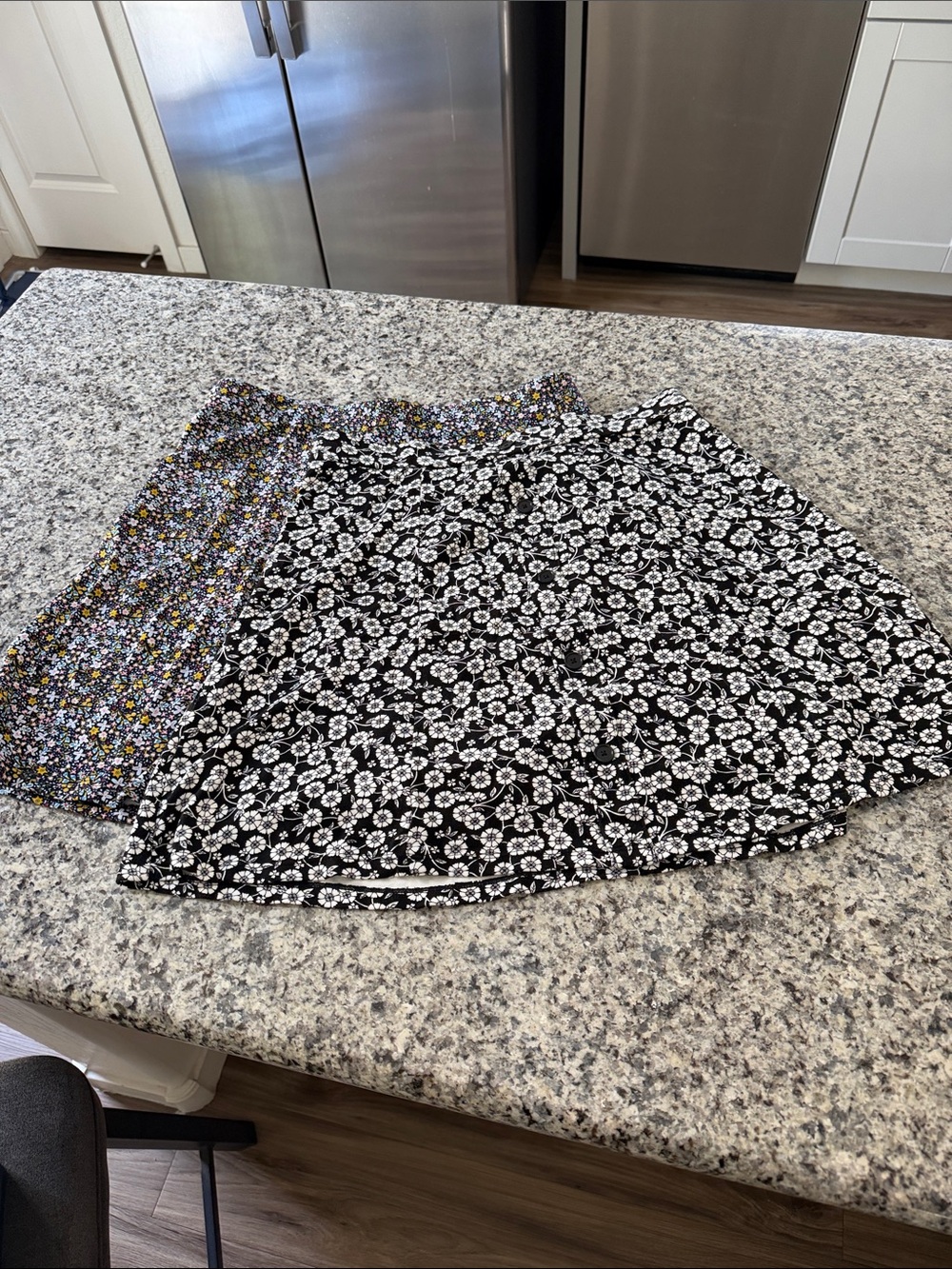 LOFT Floral A-Line Skirts